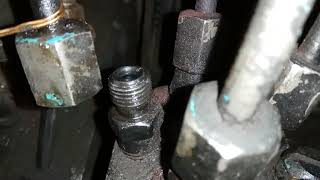 Регулировка клапанов трактора Т 40/Adjustment of tractor valves T 40