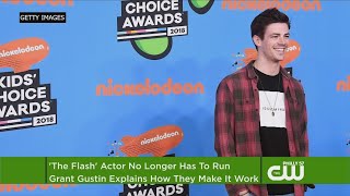 ‘The Flash’s’ Grant Gustin Doesn’t Actually Run On The Show