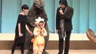 こども店長・加藤清史郎、リアル恐竜登場で泣き出す子に思わず困惑！