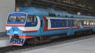 ДР1А-327 на станции Калининград-Пассажирский