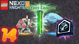 Battle Suit Lance Perfect NEXO Combo Shields - Lego Nexo Knights Walkthrough part 14 iOS/Android