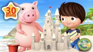 The Beach Song! | Kids Songs | Little Baby Bum | ABCs and 123s
