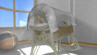Детский футаж - Колыбель
