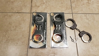 ASP blue security hinge handcuff first look
