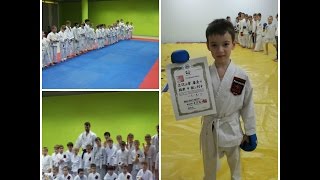 КАК Я СДАВАЛ НА БЕЛЫЙ ПОЯС. КАРАТЭ ЭКЗАМЕН. As I passed on the white belt.