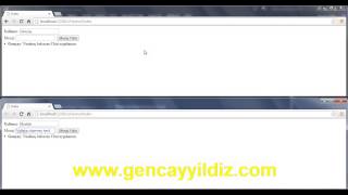 Asp.NET MVC 5 ve SignalR Chat Uygulaması - Örnek Çalışma Videosu