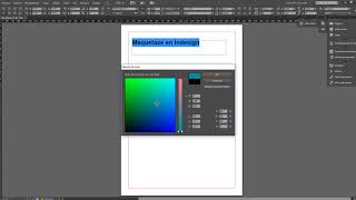 Curso de maquetaxe en Indesign. Copia de atributos de texto