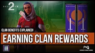 Destiny 2 | New Clan System Explained!  Learn How to Earn Clan Rewards