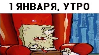 ПРИКОЛЫ! 1 ЯНВАРЯ, УТРО