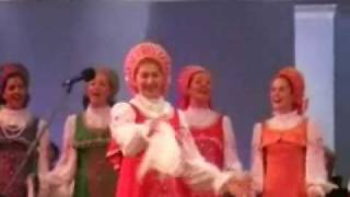 Академический хор русской песни РГМЦ и ансамбль "Россия" - "Замело, занесло"