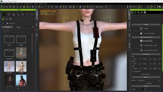 DAZ Clothing to Character Creator 3 via Object Create