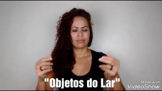 Objetos do lar em LIBRAS