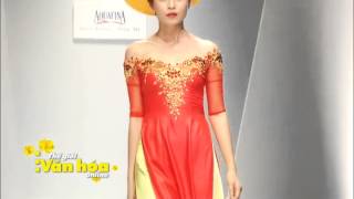 AO DAI NGO NHAT HUY HAU TRUONG THOI TRANG VA DAM ME DIEN AO DAI CUOI 2014