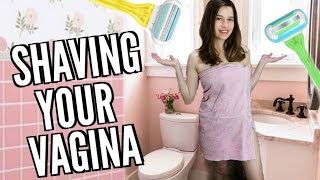 SHAVING YOUR VAGINA!!! | TOP 3 TIPS + HACKS!