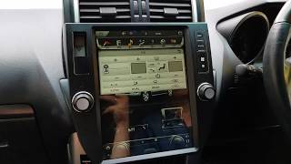 Обзор установленной Tesla-style в Land Cruiser Prado 150