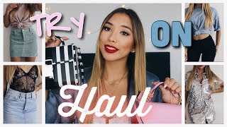 Zara, Bershka & Boohoo TRY ON HAUL ? Lingerie, Shorts, Röcke, Basics -Adorable Caro
