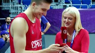 Bogdan Bogdanović video poruku koju mu je poslao Bertans #EuroBasket2017
