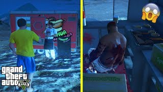 GTA 5 - DON'T Enter This SCARY Food Van at Night (secret)
