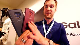 Samsung Galaxy S9 Clear View Standing Cover erster Eindruck