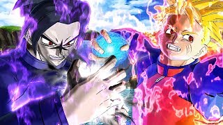 Naruto's Nine Tails & Sasuke's Curse Mark Form! - Dragon Ball Xenoverse 2
