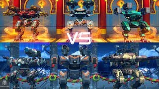 Greek Bots vs Dragons | Which Robot Group Is Stronger In The Game?  | War Robots