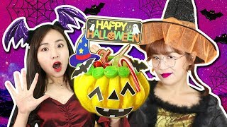 萬聖節特輯之夏天自製燭光南瓜糖果手提罐！小伶玩具 | Xiaoling toys小伶玩具 | Xiaoling toys