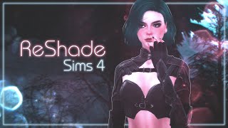 ? Как я настраиваю Reshade для Sims 4 ?