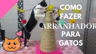 Arranhador para Gatos/  Faça voce mesmo !