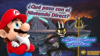 ¿Qué pasó con el Nintendo Direct? | Espíritus de Cuphead en Smash Bros.
