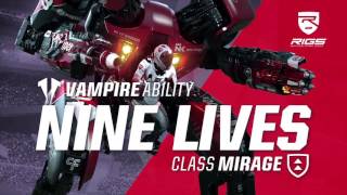 RIGS Mechanized Combat League | Nine Lives Vampire Ability | PlayStation VR