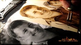 Пирография (выжигание по дереву). Как я это делаю.