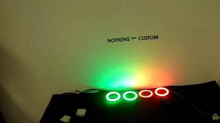 RGB V.S RGBW Halos.