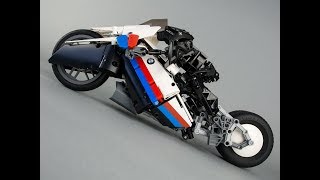 Lego BMW WR 1000 motorcycle concept building instructions
