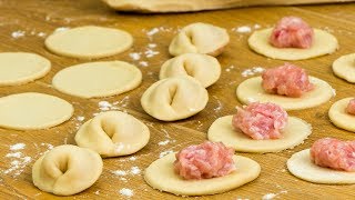 Очень просто и быстро! Самый удачный рецепт теста для пельменей, вареников и плацинд! | Appetitno.TV