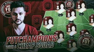 FUTCHAMPIONS WITH A CHEAP SQUAD !!! UNDEFEATED ? FIFA 17 BEST AFFORDABLE SQUAD BUILDER