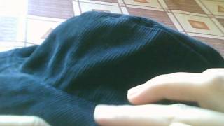 панама из старых джинс