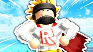 HOW I BECAME A SUPERHERO IN ROBLOX!! | ROBLOX SUPERHERO TRAINING SIMULATOR