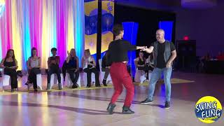 Swing Fling 2019 Invitational Jack & Jill Robert Royston & Emeline Rochefeuille
