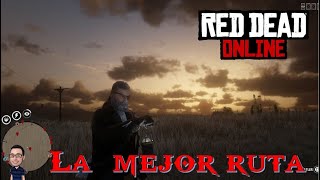 DINERO Y XP  INFINITOS  Nueva Ruta 9 coleccionables  Glich (SOLO  SIN AYUDA) Red DEAD ONLINE