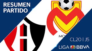 Resumen y Goles | Atlas vs Morelia | Jornada 5 - CL 2020 | Liga BBVA MX