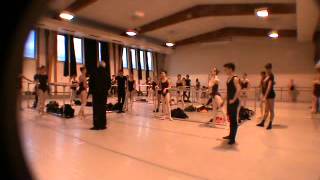 CLASSE JACQUES MARSA 1 RUDRA BEJART LAUSANNE BALLET DANSE INTERNATIONAL