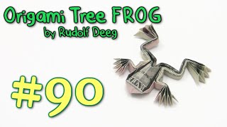 Cool Origami Frog Money - Yakomoga dollar Origami tutorial