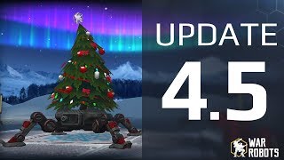 War Robots Update 4.5 Overview -  Components Conversion, New Robots Ares Nemesis Hades