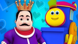 боб поезд | Старый король Коул | детские рифмы для детей | Old King Cole | Bob Train Song