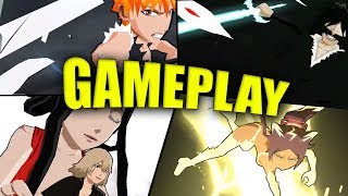 Manga Kisuke, Yoruichi, Yhwach, and Ichigo Gameplay! [Bleach Brave Souls[