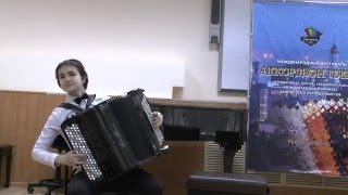 В. Дмитриев "Молодёжный вальс" исп. Александра Михайлова 14 лет г. Волгодонск
