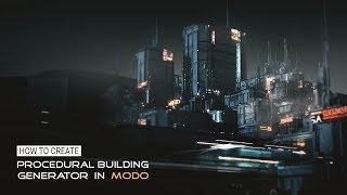 Gumroad - How to Create Procedurl Building Generator in Modo