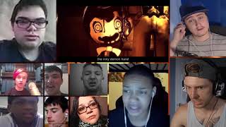 BENDY SONG | "Recording Gold" by CK9C [OFFICIAL SFM] [REACTION MASH-UP]#131