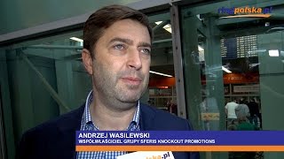 Andrzej Wasilewski po walce Janik - Drozd