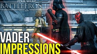 Star Wars Battlefront II: Darth Vader First Impressions |  NEW FOOTAGE (EA Game Changers)